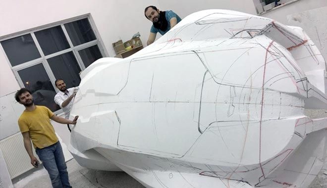 Erü´nün Elektrikli Aracı ?Seyrani´ 