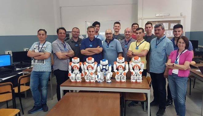Öğrenciler İtalya´da Robot Eğitimi Aldı