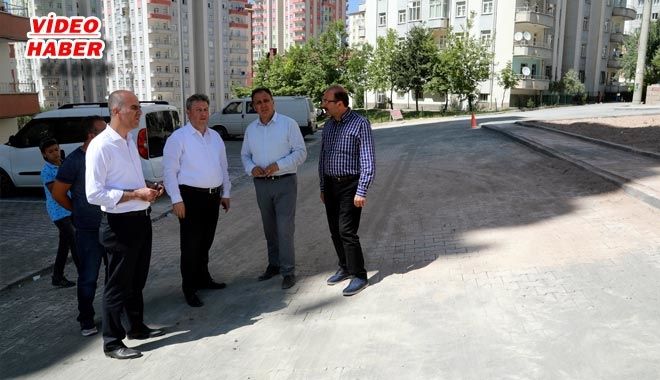 TALAS ANAYURT´TA PEYZAJ ÇALIŞMASI