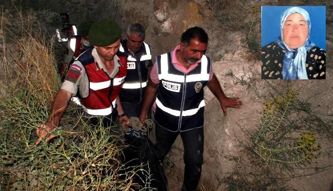 YAŞLI KADINI ALTINLARI İÇİN ÖLDÜRÜP 30 METRELİK DEFİNE KUYUSUNA GÖMDÜLER