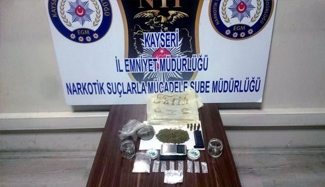 KAYSERİ´DE UYUŞTURUCU OPERASYONU