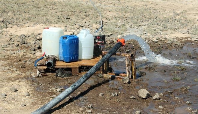 KULPAK MAHALLESİNE YENİ ŞEBEKE SUYU