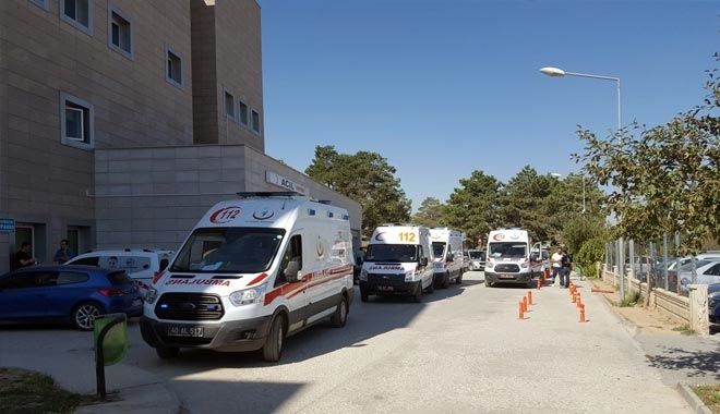 ANKARA-KAYSERİ KARAYOLUNDA KAZA 