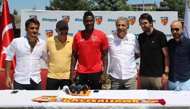 ASAMOAH, KAYSERİSPOR´DA