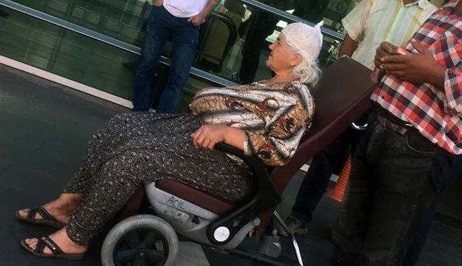 BOĞANIN TEKMELEDİĞİ KADIN