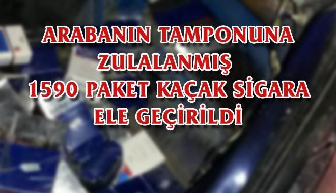 ARABANIN TAMPONUNA ZULALANMIŞ