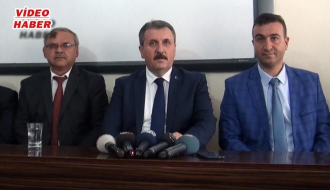 BBP GENEL BAŞKANI MUSTAFA DESTİCİ