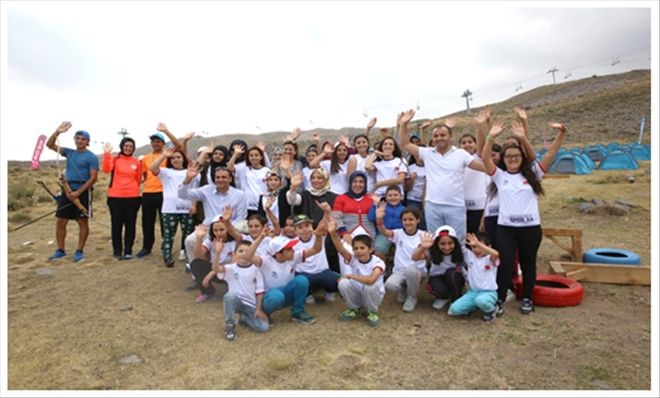 ERCİYES´TE SEVGİ KAMPI 