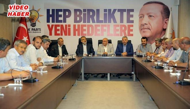 AK PARTİ KAYSERİ İL YÖNETİMİ TOPLANDI