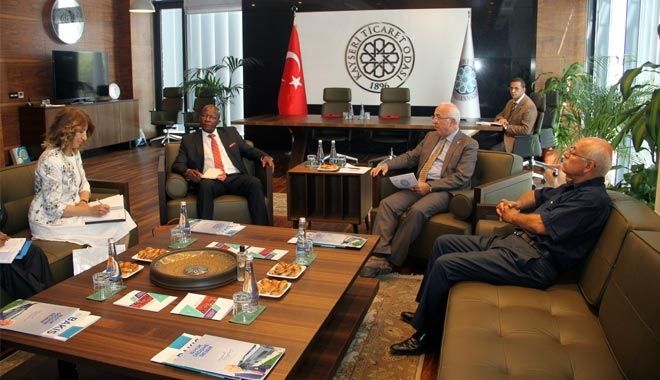 GÜNEY AFRİKA CUMHURİYETİ HEYETİ´NDEN KTO´YA ZİYARET