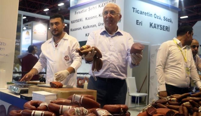 KAYSERİ PASTIRMASI DÜNYAYA AÇILIYOR 