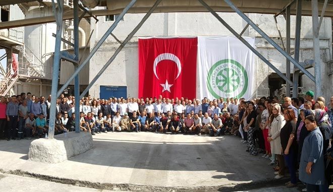 KAYSERİ ŞEKER FABRİKASI KİREÇ OCAĞI 63. KEZ ATEŞLENDİ