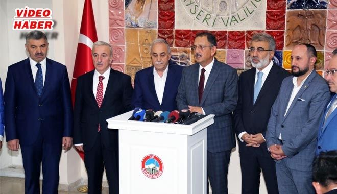 KAYSERİ´DE  ÇİFTE BAKANLI BİR GÜN DAHA