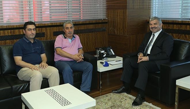 BAŞKAN ÇELİK, KIRMIZI ET ÜRETİCİLERİ BİRLİĞİ YÖNETİCİLERİNE