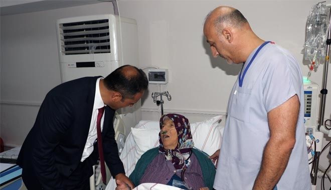 ASLAN´DAN HASTALARA ´BAYRAM´ ZİYARETİ