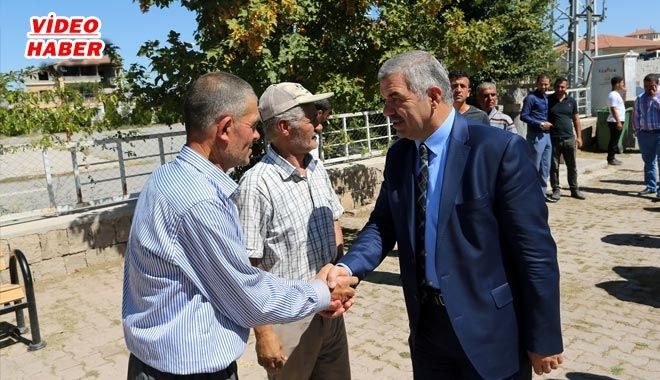 BAŞKAN ÇELİK´TEN ÜRETİCİYE DESTEK