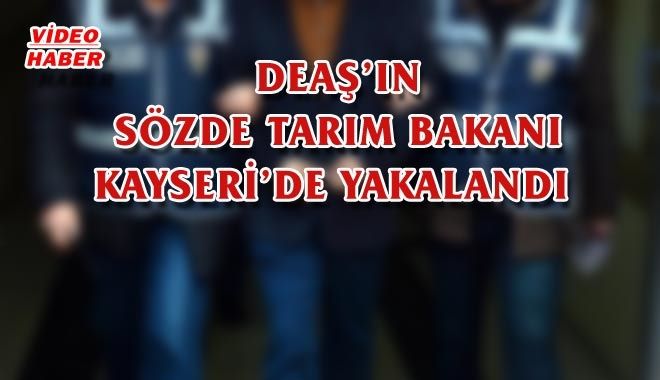 DEAŞ´IN SÖZDE TARIM BAKANI