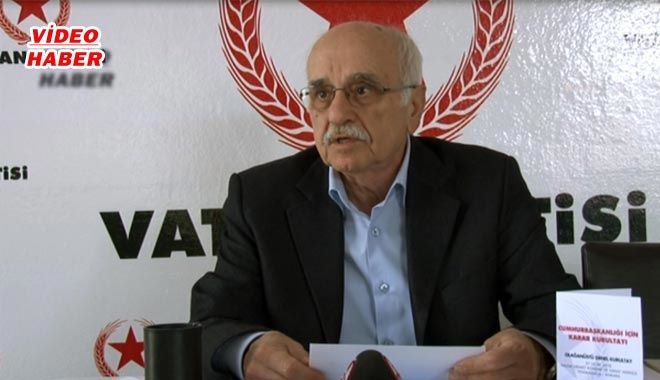 VATAN PARTİSİ İL BAŞKANI KARAKAŞ,