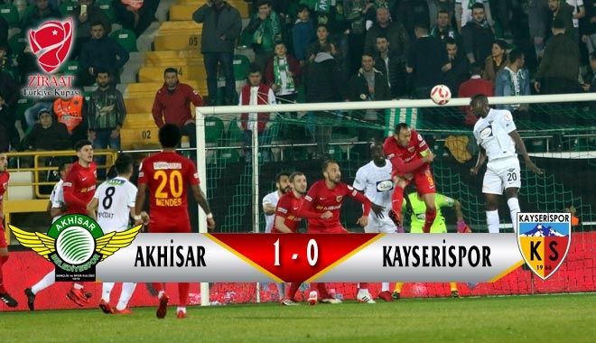 KAYSERİSPOR KUPADA KAYIPLARDA