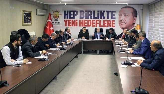 İLÇE BAŞKANLARI İSTİŞARE TOPLANTISI YAPILDI