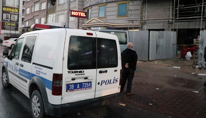 KAYSERİ´DE İNŞAAT ŞANTİYESİNE SİLAHLI SALDIRI