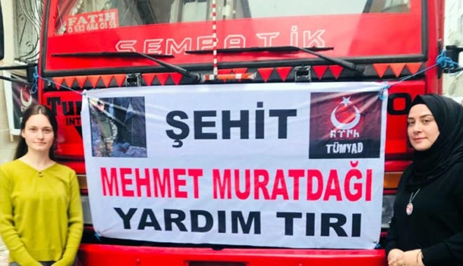AFRİN ŞEHİDİ İÇİN MEMLEKETİNE