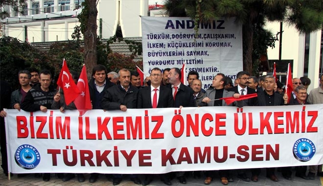 TÜRKİYE KAMU-SEN İL TEMSİLCİSİ ÜNAL,