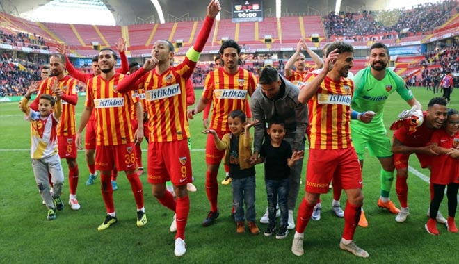 KAYSERİSPOR, 6 HAFTA SONRA GALİP