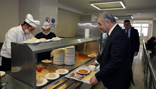 MİLLİ YEMEĞİMİZİ MESAİ ARKADAŞLARIYLA YEDİ