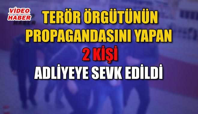 TERÖR ÖRGÜTÜNÜN PROPAGANDASINI YAPAN
