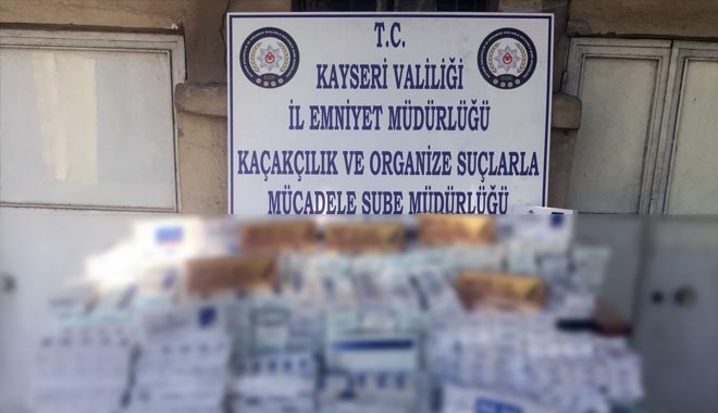 KAYSERİ´DE 2 BİN 960 PAKET