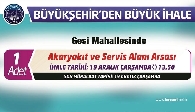 AKARYAKIT İSTASYONU ARSASI İÇİN