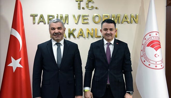 TARIM BAKANI´NDAN BÜYÜKŞEHİR´E ÖVGÜ
