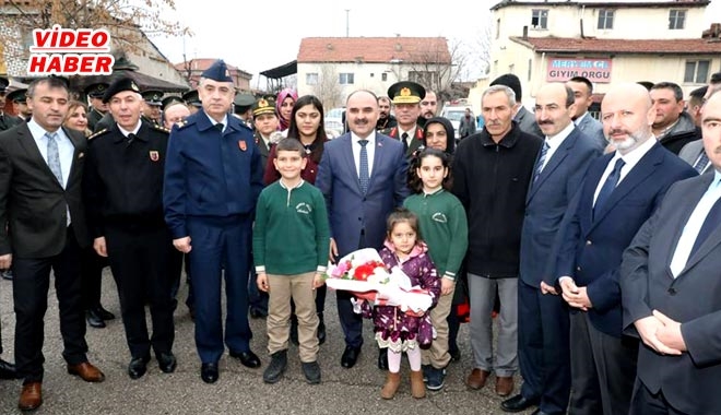 VALİ GÜNAYDIN ?ŞEHİT İSİMLERİMİZİ KALBİMİZE YAZDIK?