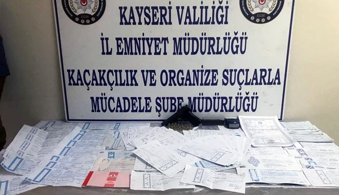 EMNİYETTEN ´SENET´ OPERASYONU