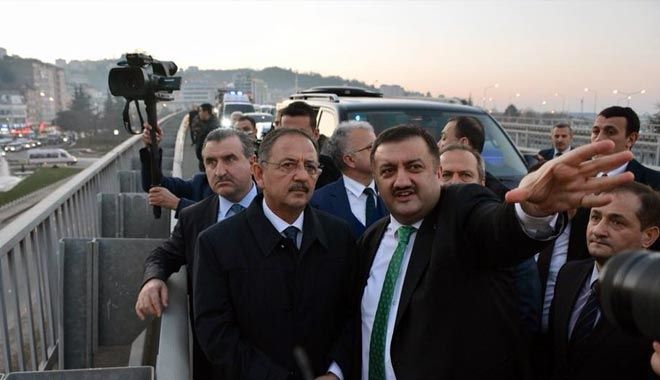 BAKAN ÖZHASEKİ, BAKAN BAK İLE RİZE´Yİ ZİYARET ETTİ