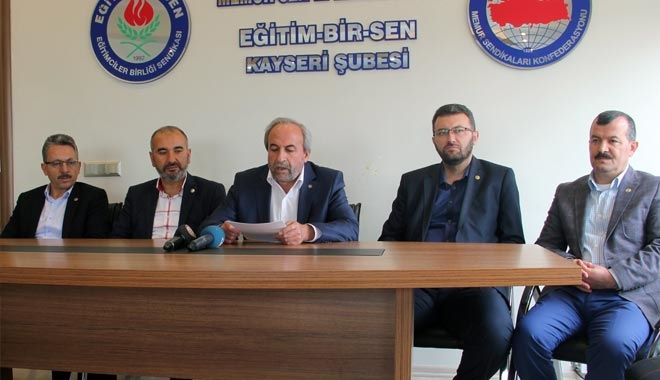 EĞİTİM BİR SEN KAYSERİ 1 NO´LU ŞUBE BAŞKANI AYDIN KALKAN,