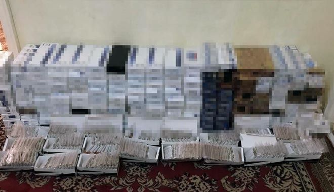 KAYSERİ´DE KAÇAK SİGARAYA OPERASYONU