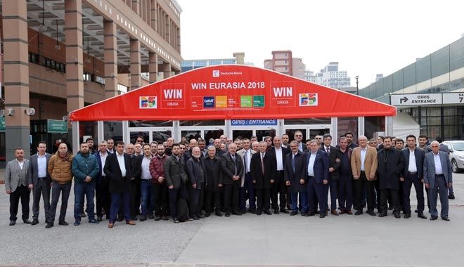 KAYSO WIN EURASİA FUARI´NA