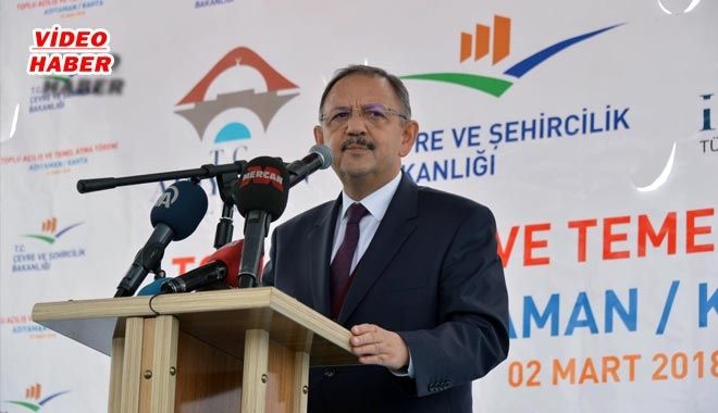 BAKAN ÖZHASEKİ ADIYAMAN´DA