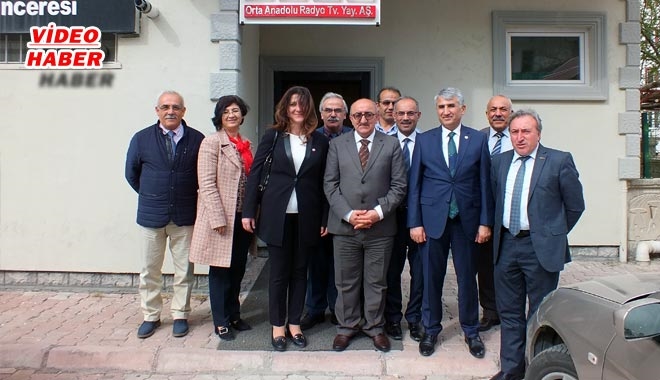 CHP İL YÖNETİMİNDEN KAYGRUP´A NEZAKET ZİYARET