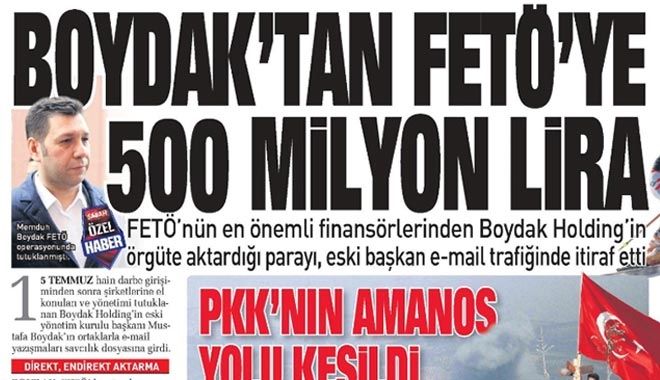 ?500 MİLYON AKTARDIK ALLAH KABUL ETSİN?