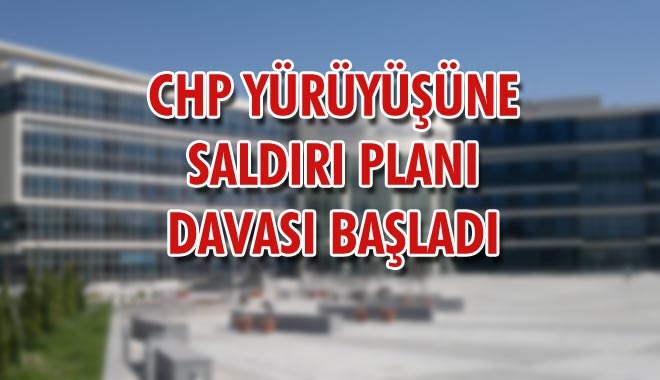 CHP YÜRÜYÜŞÜNE
