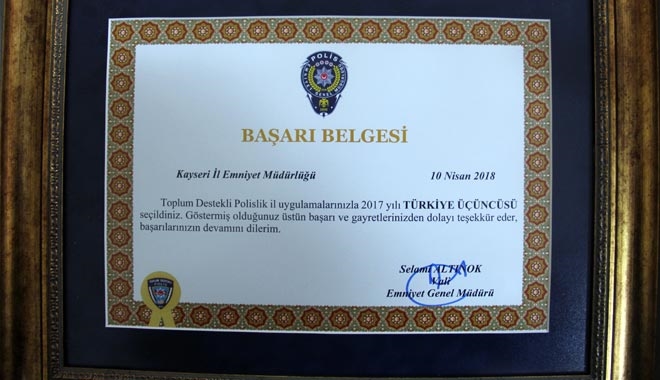 TOPLUM DESTEKLİ POLİSLİK ŞUBE MÜDÜRLÜĞÜ