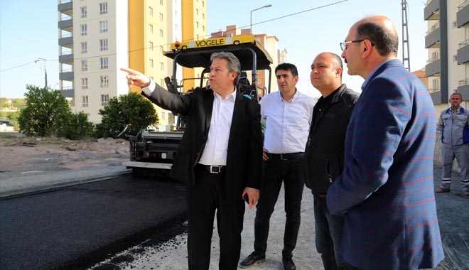 TALAS´TA ASFALT SEZONU AÇILDI