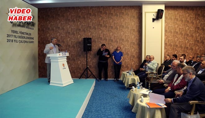 BAŞKANLARDAN AK PARTİ KURMAYLARINA BRİFİNG