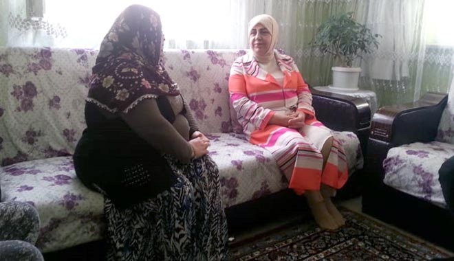 AYŞE KAMÇI ZİYARETLERE DEVAM EDİYOR