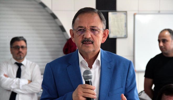 ÇEVRE VE ŞEHİRCİLİK BAKANI MEHMET ÖZHASEKİ,