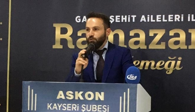 ASKON ŞUBE BAŞKANI ÖZCAN,