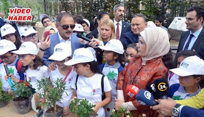 BAKAN ÖZHASEKİ DÜNYA ÇEVRE GÜNÜ´NDE